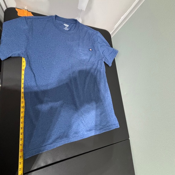 Dickies LT GL Blue Pocket T Shirt Mens Short Sleeve Casual Workwear Top - Picture 3 of 9